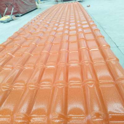 ASA Heat Insulation pvc plastic Roof shingle