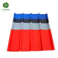 royal 1000 non -flammable color fast pvc roof sheet/roof tile