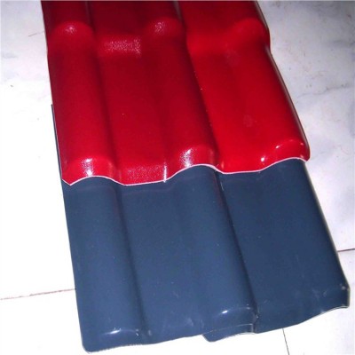 Recycled plastic acoustic insulation pvc roof tiles