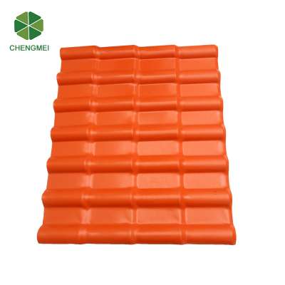 Light Weight Plastic Environment Friendly Corrugated asa Pvc roof Sheet